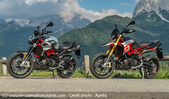1.450 € de remise sur les Aprilia 900 Shiver et Dorsoduro