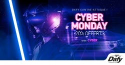 Promo Dafy : 20% pour le Cyber Monday