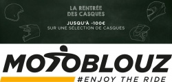 Promo Motoblouz : jusqu'à 100 € de remise sur les casques
