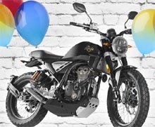 Jeu concours moto néo-rétro Rieju Century à gagner