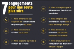 Des responsables à la sécurité routière dans les ministères