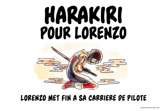 La fin de Lorenzo en GP