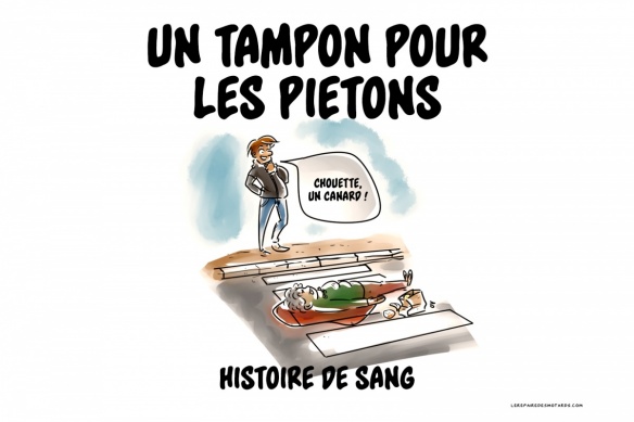 Crobard : Un tampon pour les piétons