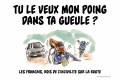 Tu veux mon poing ta gueule ?
