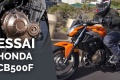 Essai moto Honda CB500F