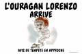 L ouragan Lorenzo arrive