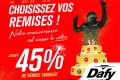 Promos équipement moto Dafy 45 45 ans