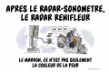 Après radar sonomètre radar renifleur