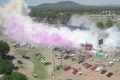 Un burnout simultan 126 voitures