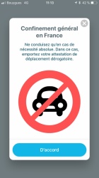Waze se met au confinement