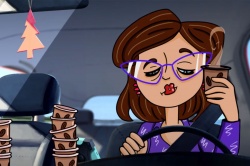 Attention à la somnolence sur la route