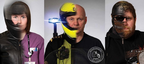 Qui est derrière le casque moto ?