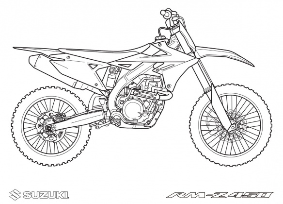 Moto cross RM-Z450