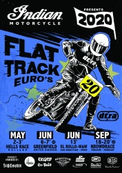 Indian pousse le Flat Track en Europe