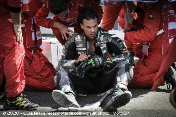 MotoGP : Morbidelli, choqué par l'accident