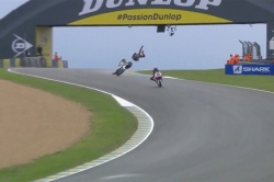 Moto2 : Dixon mène, high-side pour Marini