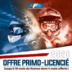 Offre pratique moto primo-licencié 2020
