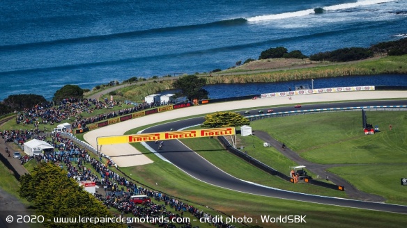 WSBK : L'intégralité de la course s'est déroulée sous le soleil