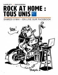 Concert rock Harley-Davidson