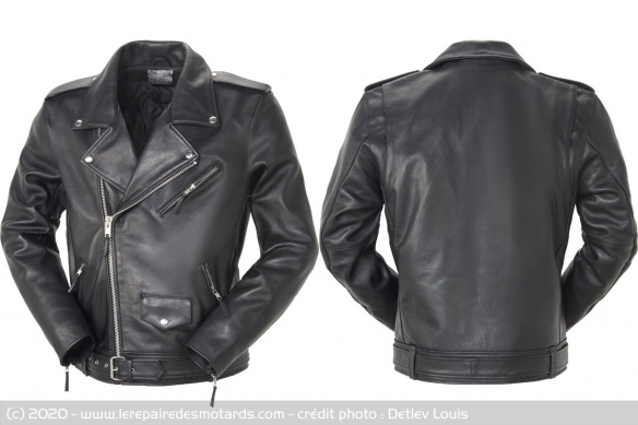 Blouson cuir Detlev Louis DL-JM-3 Blouson cuir Detlev Louis DL-JM-3