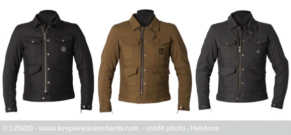 Blouson textile Helstons Yard