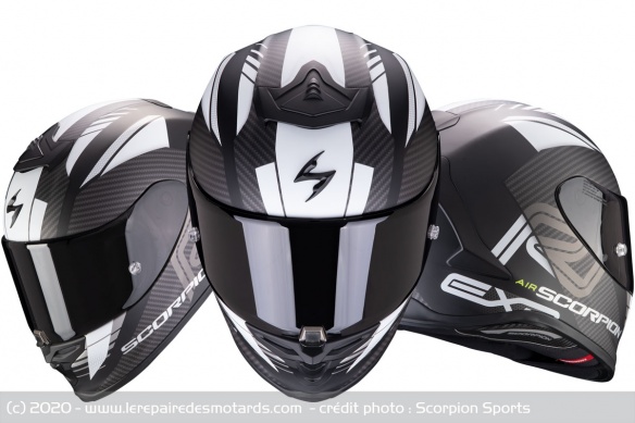 Casque intégral Scorpion Exo-R1 Air Halley