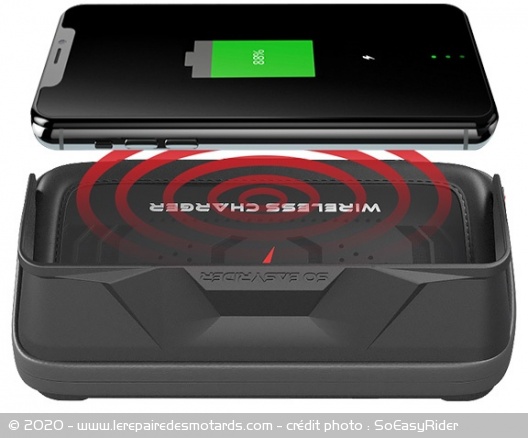 Charge automatique dès que le téléphone est approché