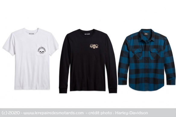 T-shirts et chemise Harley-Davidson T-shirts et chemise Harley-Davidson