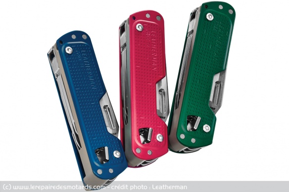 Le Leatherman Free T4 est également décliné dans plusieurs coloris Le Leatherman Free T4 est également décliné dans plusieurs coloris