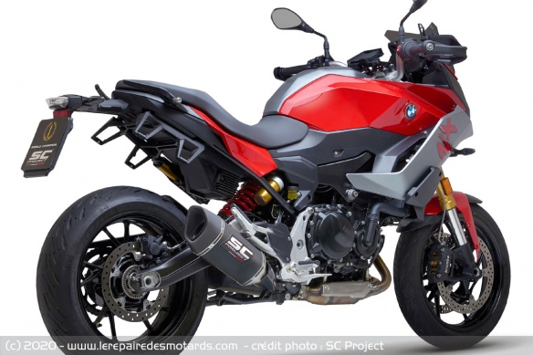 Echappement pour BMW F900 R et XR par SC Project