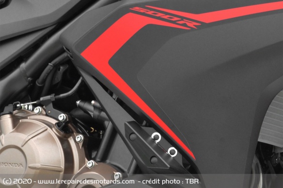 Kit de protection TBR pour Honda CBR500R Kit de protection TBR pour Honda CBR500R