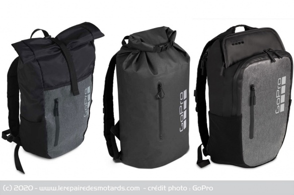 Sacs à dos GoPro Stash, Storm Dry et Daytripper