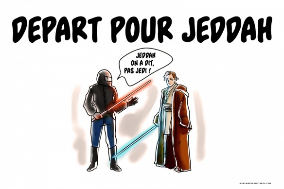 Corbard : Départ pour Jeddah