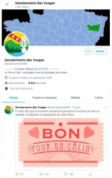 La Gendarmerie offre un calin