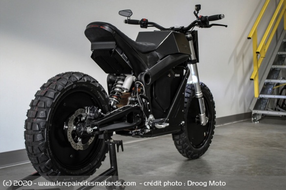 Moto électrique Droog E-Fighter V2 DM-017 Moto électrique Droog E-Fighter V2 DM-017