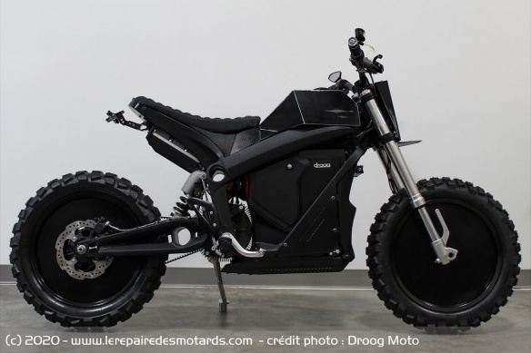 Moto électrique Droog E-Fighter V2 DM-017 Moto électrique Droog E-Fighter V2 DM-017