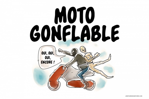 Moto gonflable