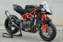 Une moto imprimée en 3D à moteur de Fireblade - Crédit photo : Bottpower