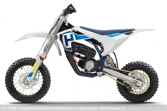 L'an dernier, le groupe s'est mis au tout-terrain électrique pour enfant, notamment avec l'Husqvarna EE5