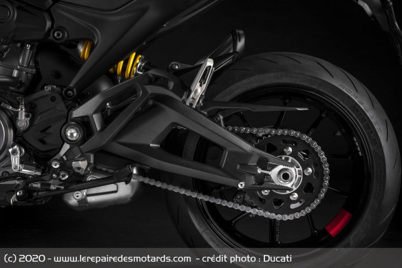 Bras-oscillant de la Ducati Monster 2021