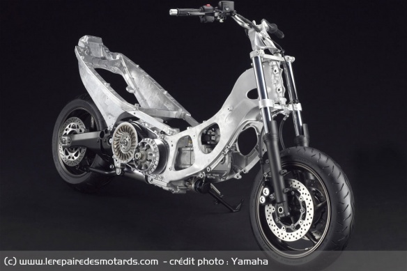 Le cadre du Yamaha TMAX 530