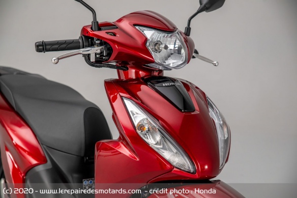 Le style du Vision 110 a été revu