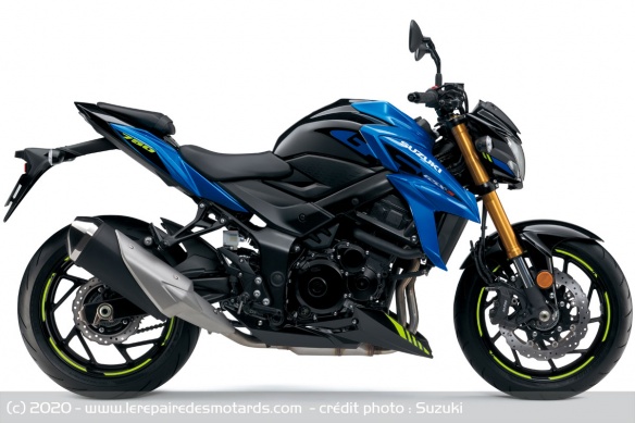 Suzuki GSX-S 750 Blue Black Suzuki GSX-S 750 Blue Black