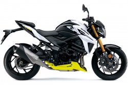 Suzuki GSX-S 750 White Yellow