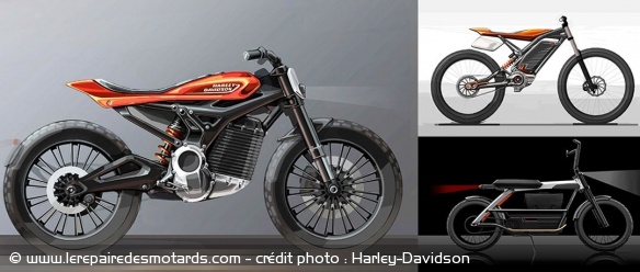 Les premières esquisses du Flat Track électrique dévoilées en 2018 Les premières esquisses du Flat Track électrique dévoilées en 2018