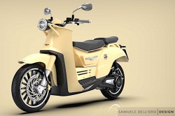 Un concept de scooter hydride Moto Guzzi