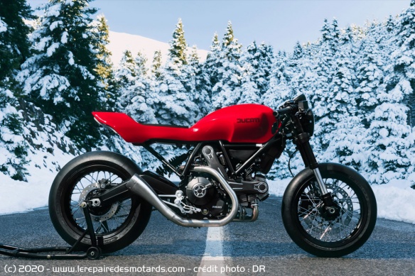 Scrambler Cafe Racer par Ducati Hellas