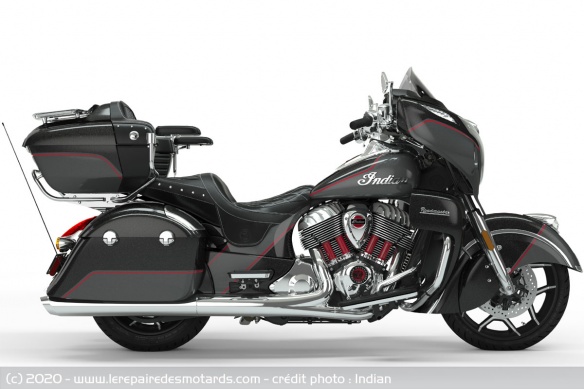 L'Indian Roadmaster Elite s'affiche à 40.990 euros