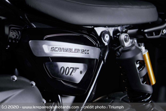 Triumph Scrambler Bond Edition