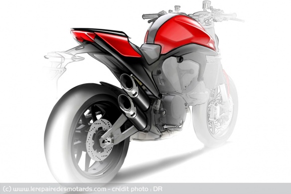 Nouveau cadre pour le Ducati Monster